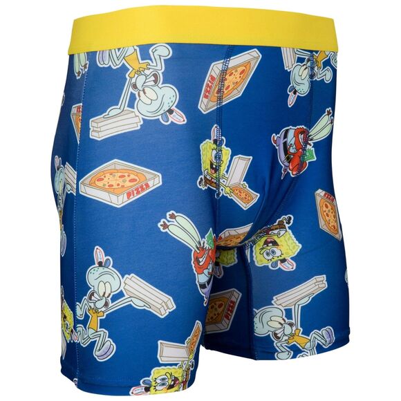 Nickelodeon SpongeBob SquarePants "Krusty Krab Pizza" Men's Boxer Brief - Large - Picture 4 of 4